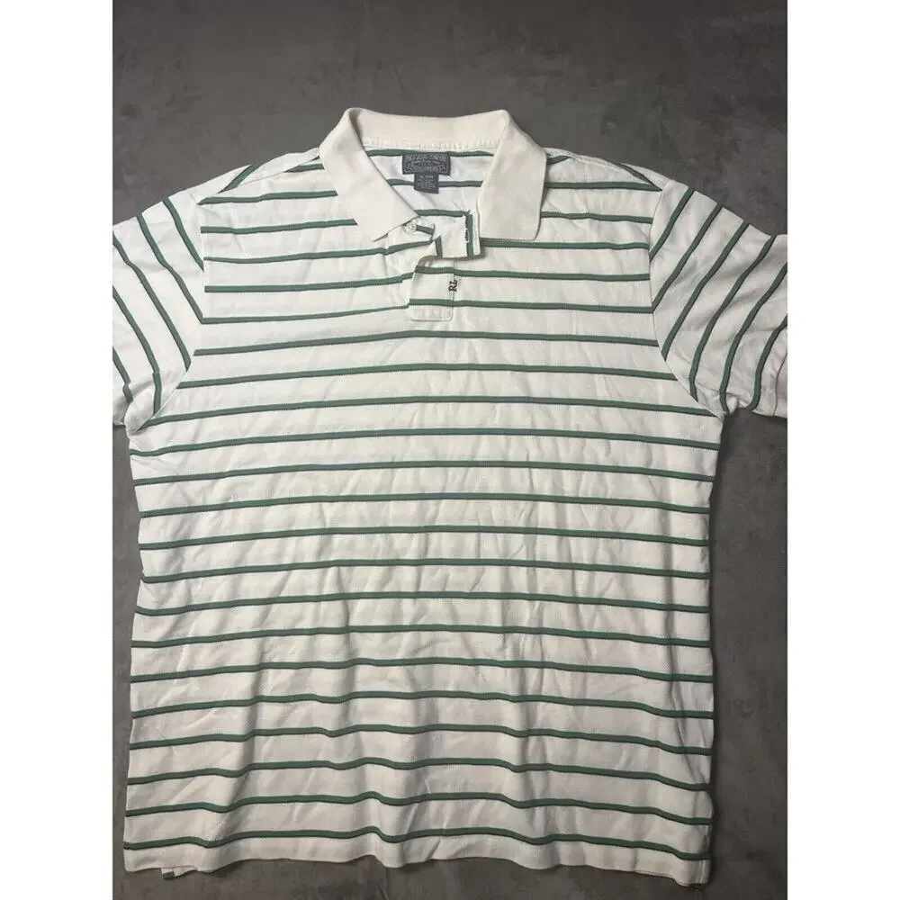 Ralph Lauren Polo Jeans Co Shirt Mens Extra Large XL Striped Short Sleeve Cotton